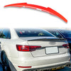 Audi A4 B9 2016-2021 Sedan Laser Red LY3H ABS Boot Spoiler