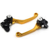 HONDA CRF125R CRF150R CRF250R CRF450R Gold Pivot Brake Clutch Levers (97-21)