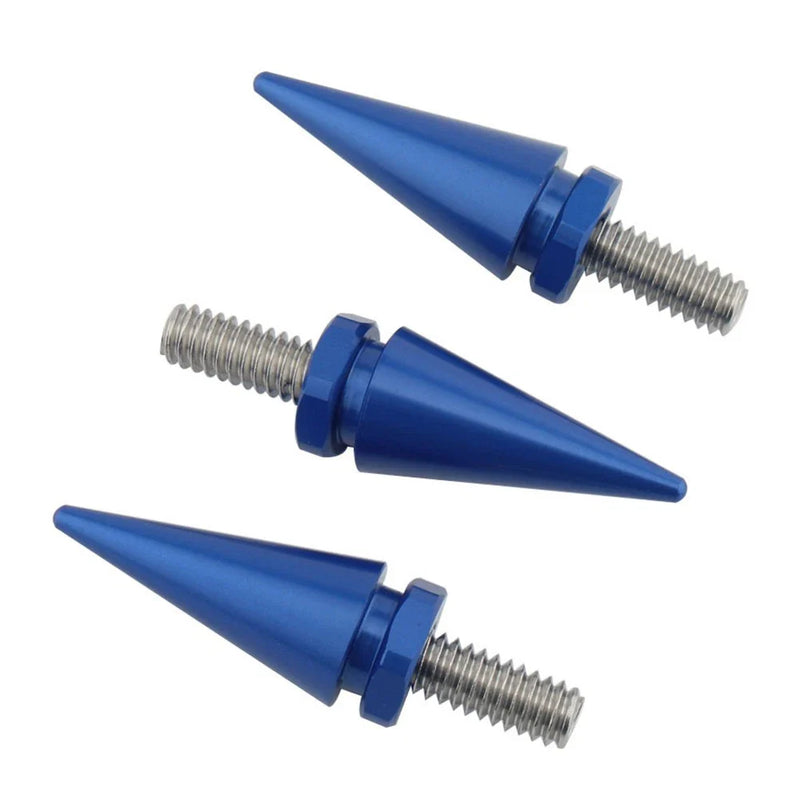 Harley Electra Glide 6mm Blue Windscreen Screws (1996-2013)