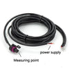 Car 12V 52mm Ultra-thin Electronic Fuel Pressure Meter w/ Sensor