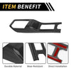 Jeep Wrangler JL JLU (2018-2024) Black 4WD Gear Shift Panel Cover