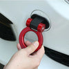 Car Racing Style Accessories Red Universal Ring Tow Hook Decoration