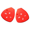 Toyota Corolla, Camry, RAV4 2 x Silicone 4 Button Key Shell Case Cover