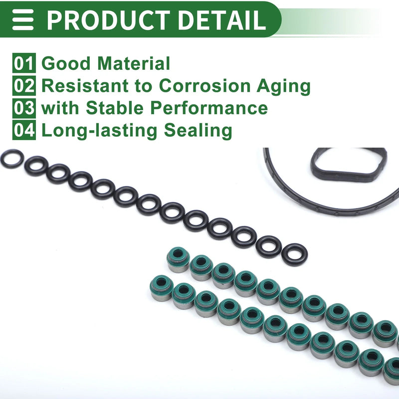 Dodge Avenger 3.6L (2011-2014) 1 Set Engine Valve Cover Gasket Kit