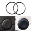 BMW 3 Series 2008-2011 2pcs Carbon Fiber Door Speaker Ring Cover Trim fit