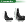 Ford Focus Sport 2012-2018 with Mount Accessories Mud Flaps Splash Guards