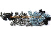 Honda CBR 1100XX Blackbird Carenado Inoxidable Tornillos (1999–2007)