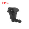 Toyota Black Plastic Dual Hole Windshield Washer Nozzles