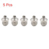Motorcycle Car 5pcs 1/4" Nickel Plated Straight Grease Nipple Fitting