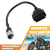 Suzuki 6 Pin to OBDII Diagnostic Cable Cord 34.5cm 1.13ft