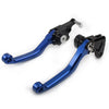 Suzuki DRZ400S DRZ400SM DRZ400E Pivot Clutch Brake Levers  Blue (00-22)