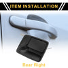 Ford Excursion Rear Right Exterior Door Handle (2000-2005)