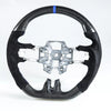 Ford Mustang Steering Wheel Carbon Fiber Suede Blue (2019-2022)