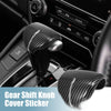 Honda CR-V (2017-2023) - Carbon Fiber Silver Tone Gear Shift Knob Cover Sticker