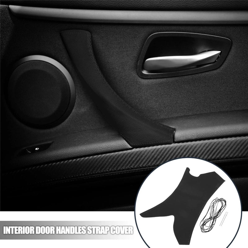BMW 3 Series Interior Door Handles Strap Cover Hand Sewing Front Rear Right