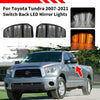 Toyota Tundra Clear LED Side Towing Mirror Turn Signal Light (2007–2021)