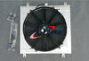 Mazda RX2 RX3 RX4 RX5 RX7 Aluminum Radiator & Shroud & Fan & Oil Cooler (1970-1985)