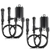 Honda Shadow Aero VT750 2 x Ignition Coil And Spark Plug Cap (2004–2019)