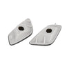 Jeep Wrangler Front Bumper Side Marker Light Housings
