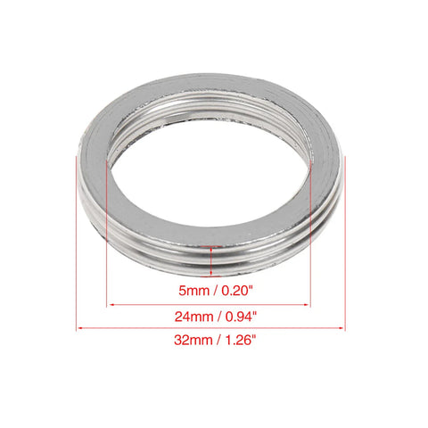 Jiangling JH70 24mm ID 32mm OD Exhaust Muffler Pipe Gasket O Ring