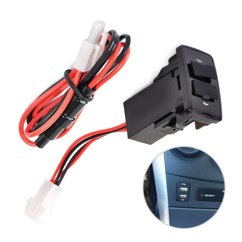 Honda 5V Dual USB Port Charger Adapter (2016-2023)