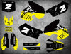 Suzuki RM 125 (1999-2000) Decal Set Custom Graphics Full Kit