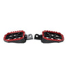 Harley Electra Glide Classic Black / Red Rear Foot Pegs