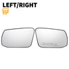 Nissan Altima Sentra Left Right White Mirror Glass Pair w/ Back Heated