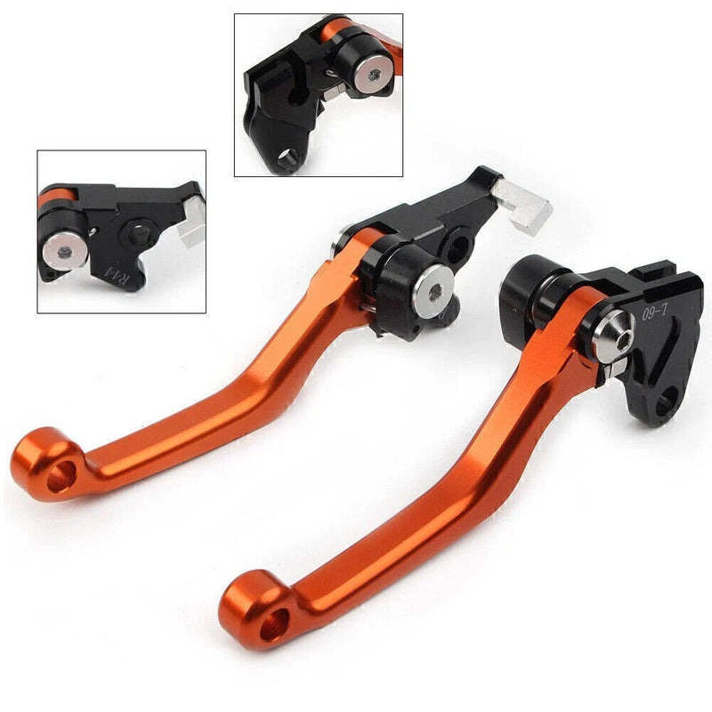 Kawasaki KLX250 D-TRACKER (1993-1997) - ORANGE Dirt Clutch Brake Levers