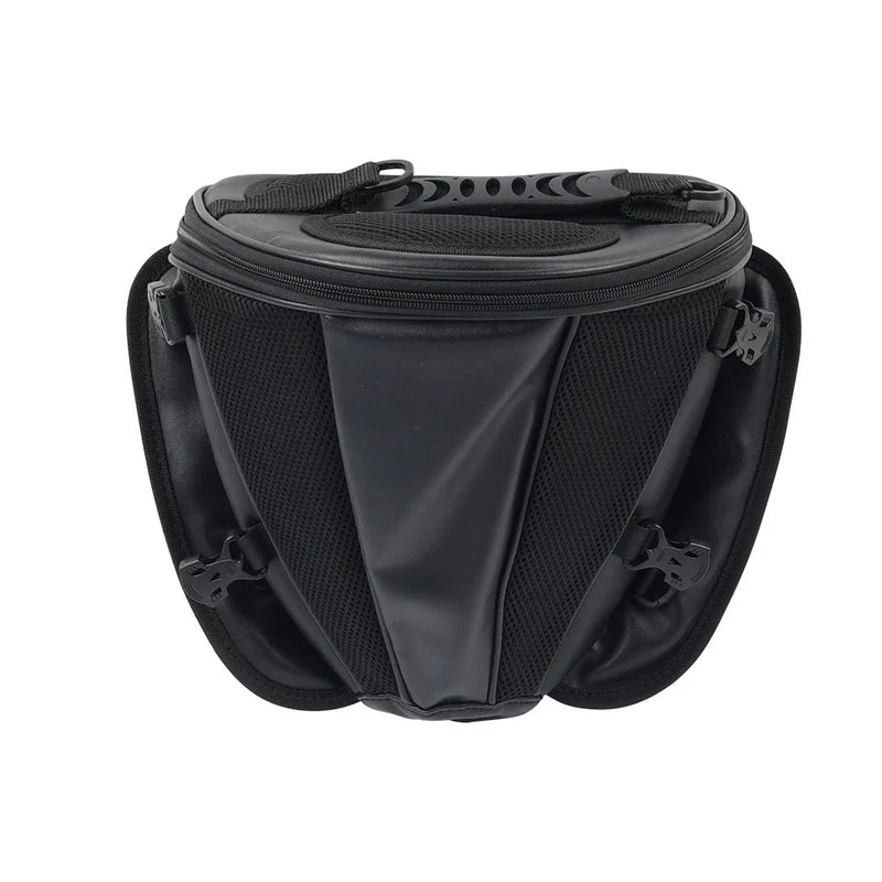 Universal Motorcycle Back Seat Carry Bag Luggage - Black