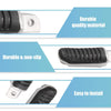 Bicycle - Black 8mm Aluminum Alloy Motorcycle Footpegs