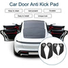 Ford EcoSport (2013) - Black Car Door Anti Kick Pad Sticker Protector