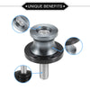 Motorbike 1 Pair Swingarm Spools 8mm CNC Titanium Tone