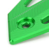 Kawasaki Z900 CNC Aluminum Heel Guard Set Green (2017-2020)