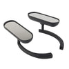 Harley Davidson - 1 Pair Black Rear View Side Mirrors