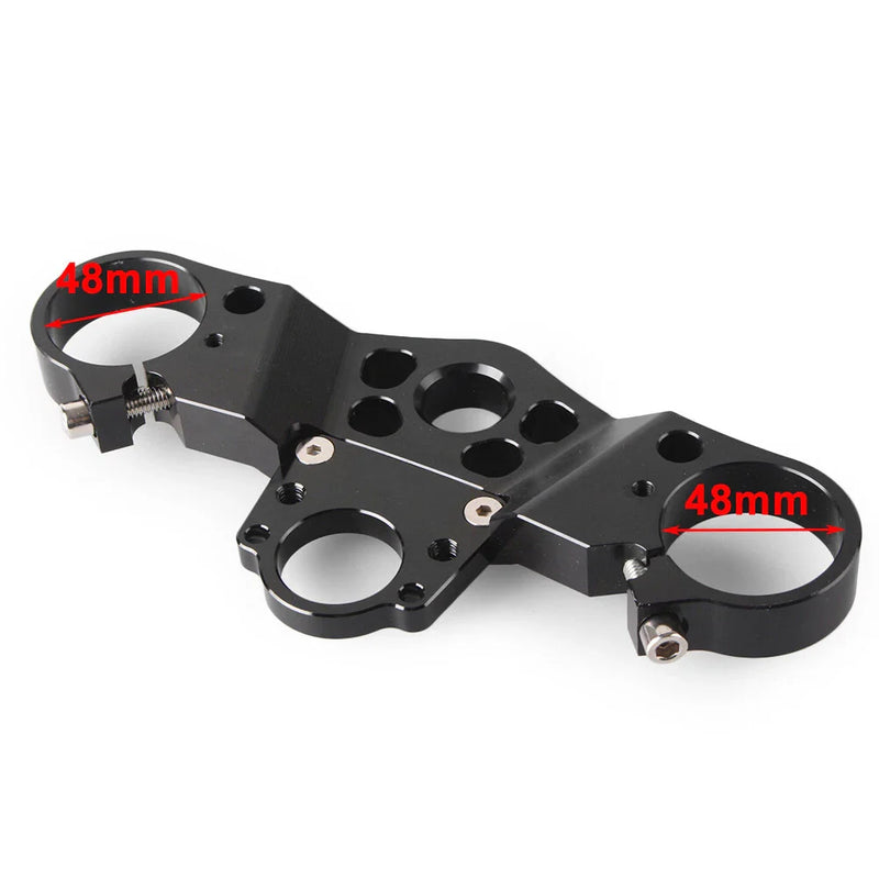 Honda CBR600RR (2005-2006) Black Triple Tree Front Upper Top Clamp
