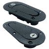 Quick Release Hood Pin Locking Kit Carbon Universal