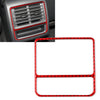 VW Golf 8 Rear Seat Air Vent Outlet Cover Frame Red (2021-2023)
