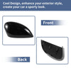 Ford Fiesta Gloss Black Left Right Mirror Cover Caps (2008-2017)
