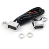 Motorcycle Handlebar Kit Mini LED Turn Signal Indicator Amber Light