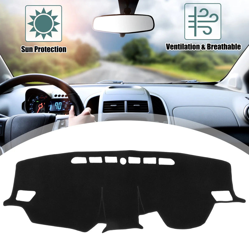 TOYOTA Rise Dashboard Cover Black Polyester Mat Protector (2019–2023)