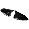 Hyundai Elantra Gloss Black Side Mirror Cover Caps (2023-2024)