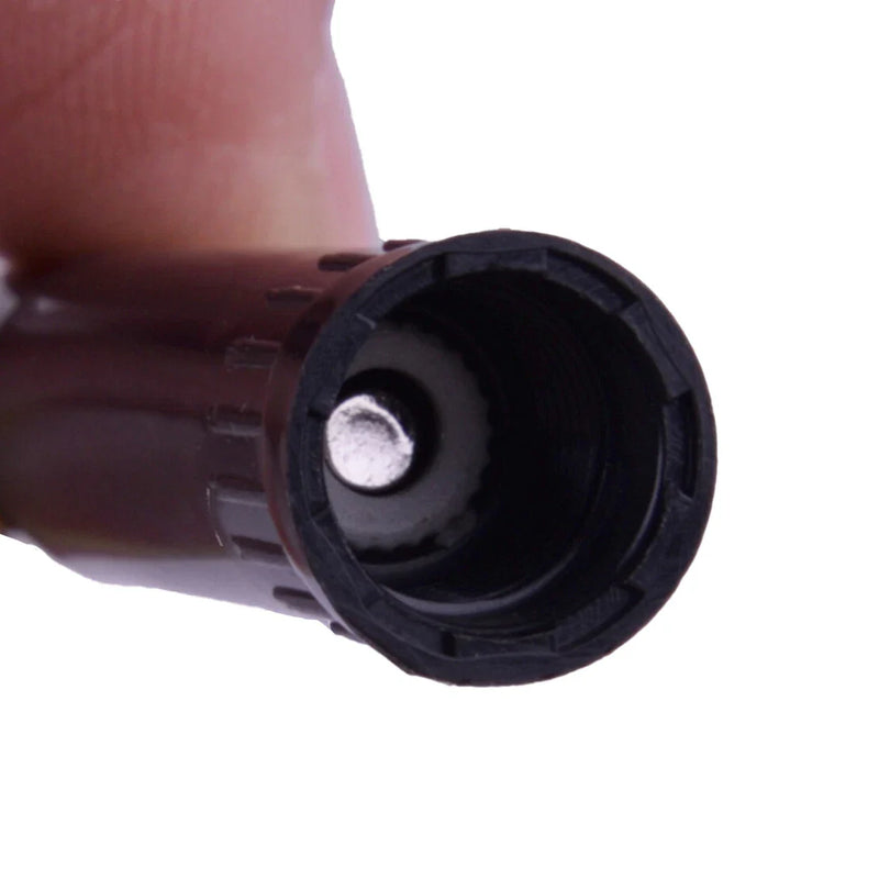 Car Truck Tyres 4 x Black Valve Stem Cap Extensions