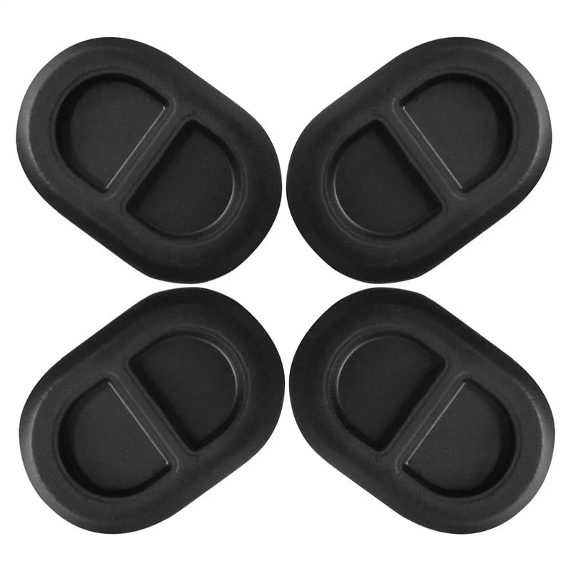 Jeep Wrangler JK JL 4 Pcs Rubber Floor Pan Drain Plugs (2014-2023)
