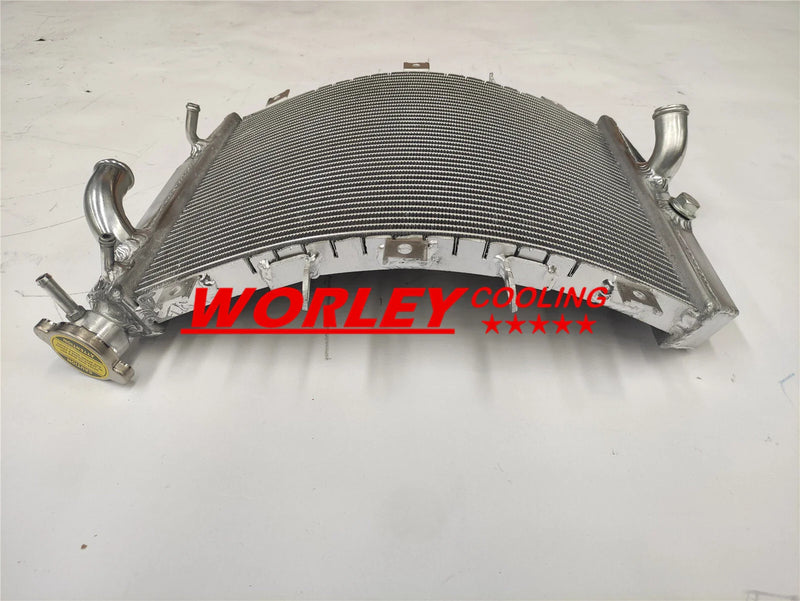 Kawasaki Ninja ZX6R 600 Aluminum Radiator (1998-2003)