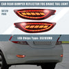 Hyundai Accent Rear Bumper Reflector LED Fog Brake Turn Signal Light (2012-2017)