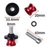 HONDA CBR (2003-2023) - Titanium 8MM Thread Motorcycle Swingarm Spools