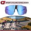 1 x Motorcycle Riding Goggles Blue White with Black Spots Tri-Acetyl Cellulos