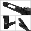 Honda CBR1000RR Black Rear Passenger Footrests Footpeg Bracket (2017-2025)