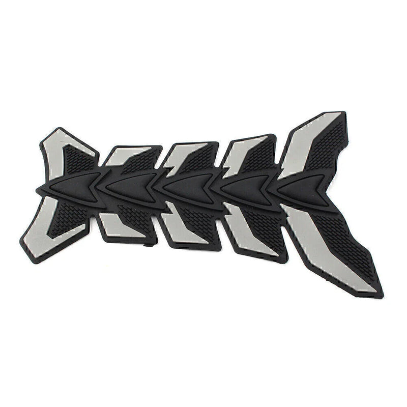 Universal Motorbike 3D Fish Bone Gas Fuel Oil Tank Pad Decal Sticker